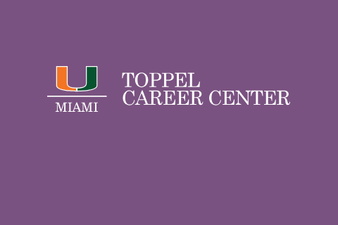 Click here to go to Toppel Career Center